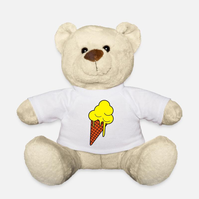 Art glacé fondant - Nounours - blanc