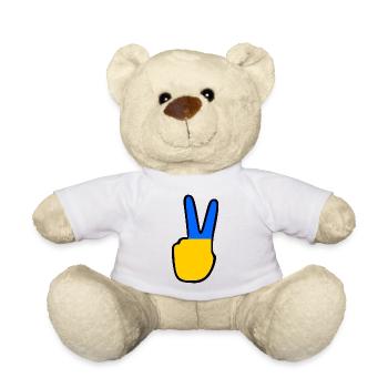 Ukraine - Nounours - blanc - Devant