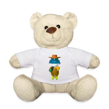 70' Disco Mann - Teddy - Weiß - Vorne