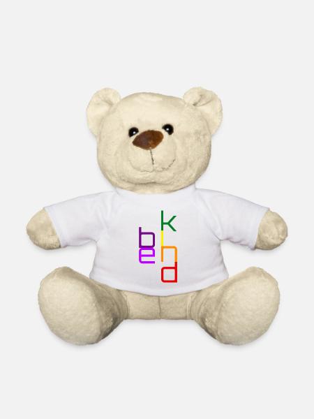 Be kind - Teddy - Weiß