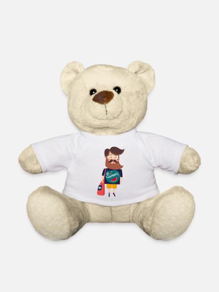 Sommer - Teddy - Weiß