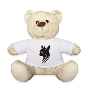 Tête de chat - Nounours - blanc - Devant