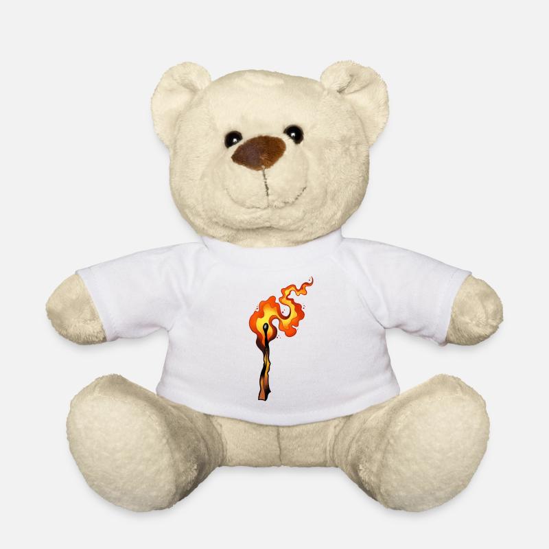 Let it burn - Teddy - Weiß