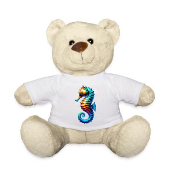 Seepferdchen - Teddy - Weiß - Vorne