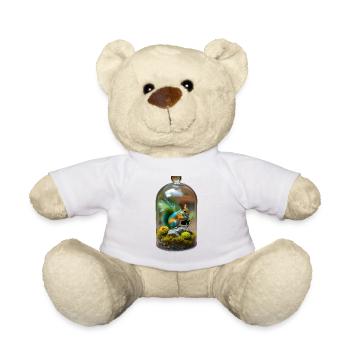 Eichhörnchen im Glas - Teddy - Weiß - Vorne