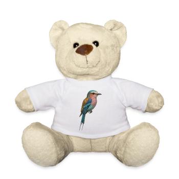 Lilac Bird – tropisch & traumhaft - Teddy - Weiß - Vorne