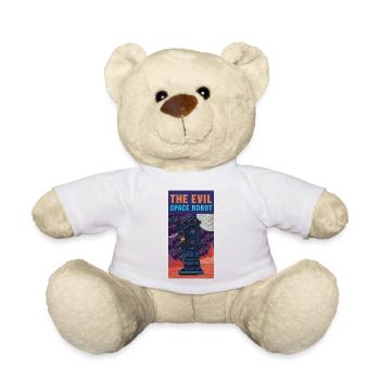 The Martian Space Robot - Teddy Bear - white - Front