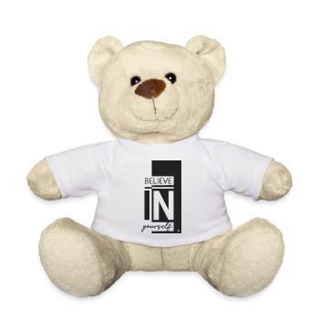 Croyez en vous - Nounours - blanc - Devant