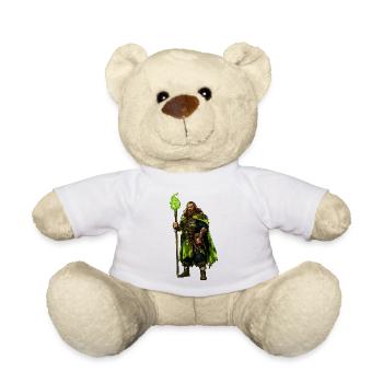 Wikinger Krieger - Teddy - Weiß - Vorne