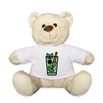 Mojito Cocktail Icon - Teddy - Weiß - Vorne