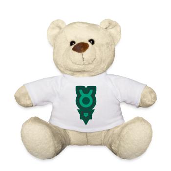 Tierkreis Stammes-Taurus und Erde - Teddy - Weiß - Vorne