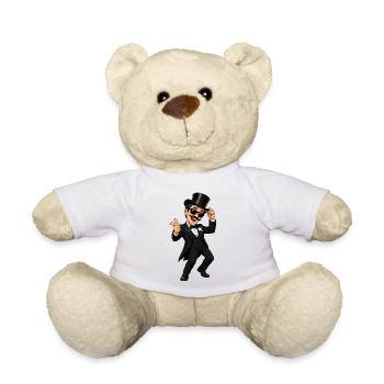 Bräutigam - Teddy - Weiß - Vorne