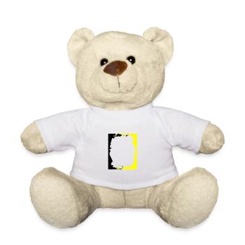 colored noise frame - Teddy Bear - white - Front