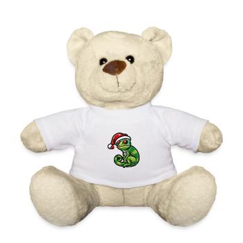 Noël caméléon - Nounours - blanc - Devant