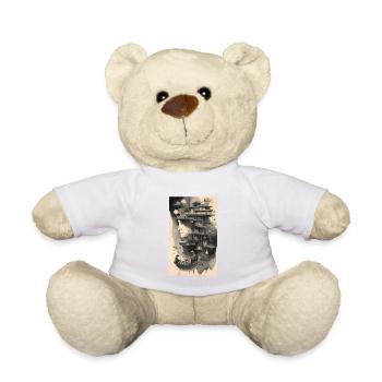 Motherhood ink dreamscape - Teddy Bear - white - Front