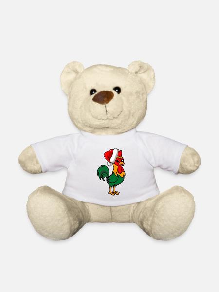Hahn Comic Christmas - Nounours - blanc