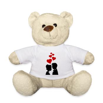 Mariage de couple Mariage de couple - Nounours - blanc - Devant