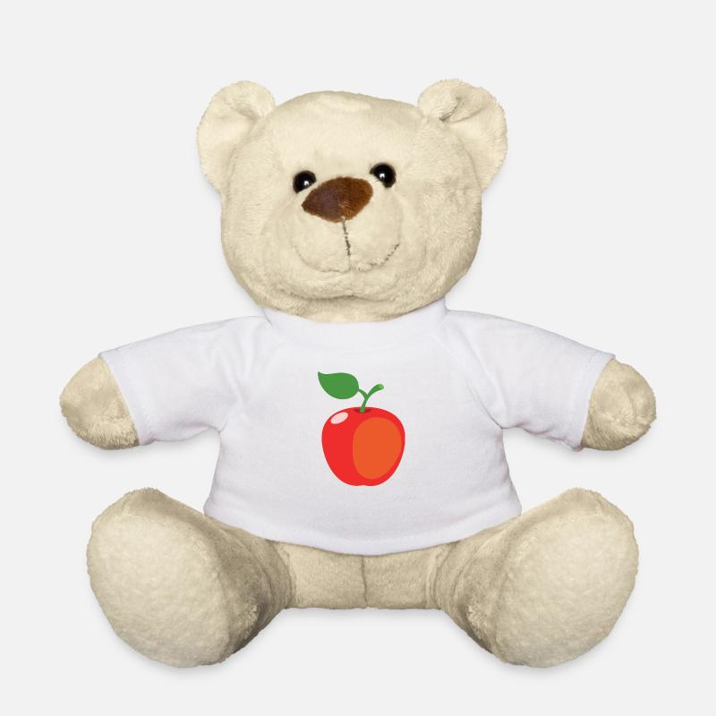 Apple - Teddy Bear - white