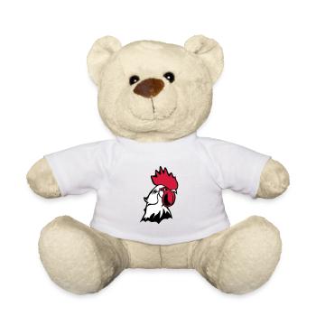 Kopf Hühnchen Hühnchen Bascour König - Teddy - Weiß - Vorne
