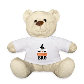 beer Bro 3 - Teddy Bear - white - Front