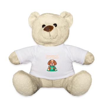 Dauerhaft außer Betrieb introvertiertes Nerd antis - Teddy - Weiß - Vorne