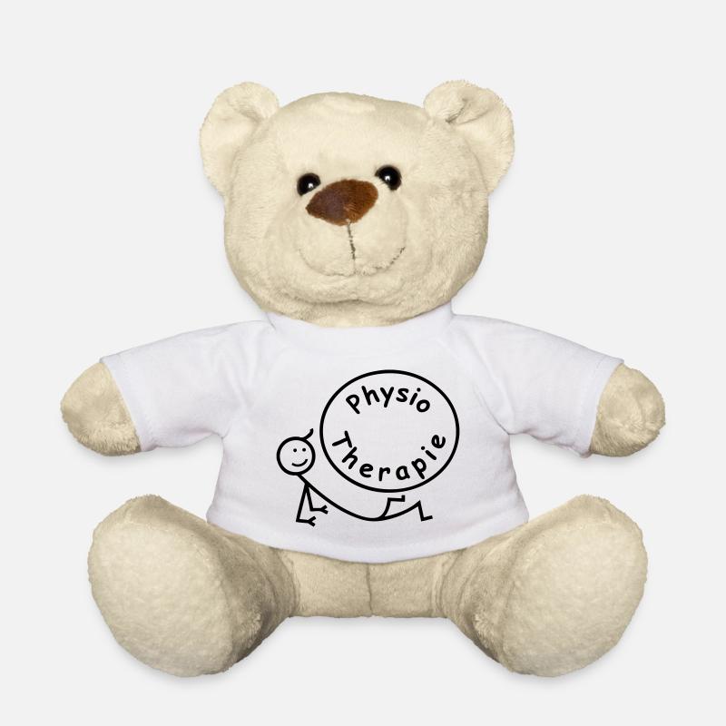 Physiotherapie / Physio Ballspiel - Teddy - Weiß