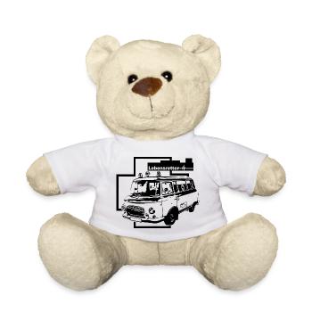 Barkas B1000 Krankenwagen - Teddy - Weiß - Vorne