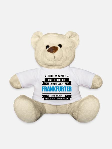 Funshirt Frankfurter - Teddy - Weiß