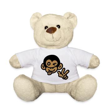 Singe frais - Nounours - blanc - Devant