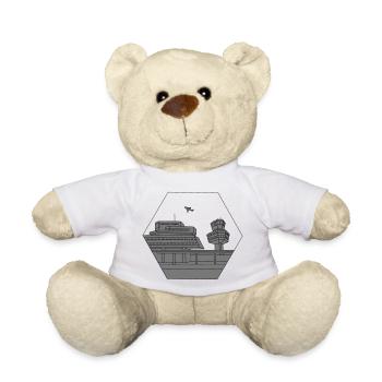 Flughafen Tegel Berlin 2 - Teddy - Weiß - Vorne