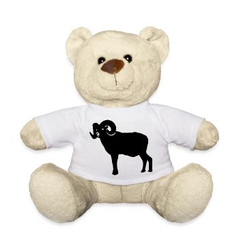 sheep17 - Nounours - blanc - Devant