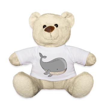 Wal - Teddy - Weiß - Vorne