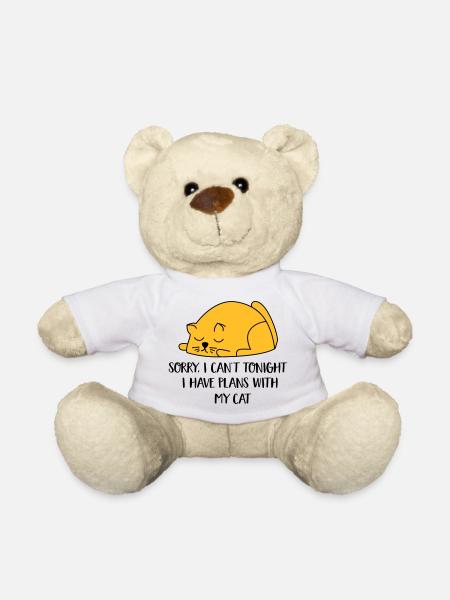 2541614 129996413 cat - Teddy Bear - white