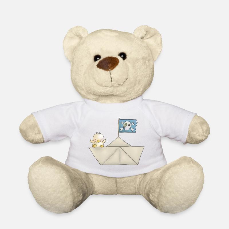 Kleiner Seeräuber - Teddy - Weiß