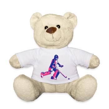 Feldhockey Torwart - Teddy - Weiß - Vorne