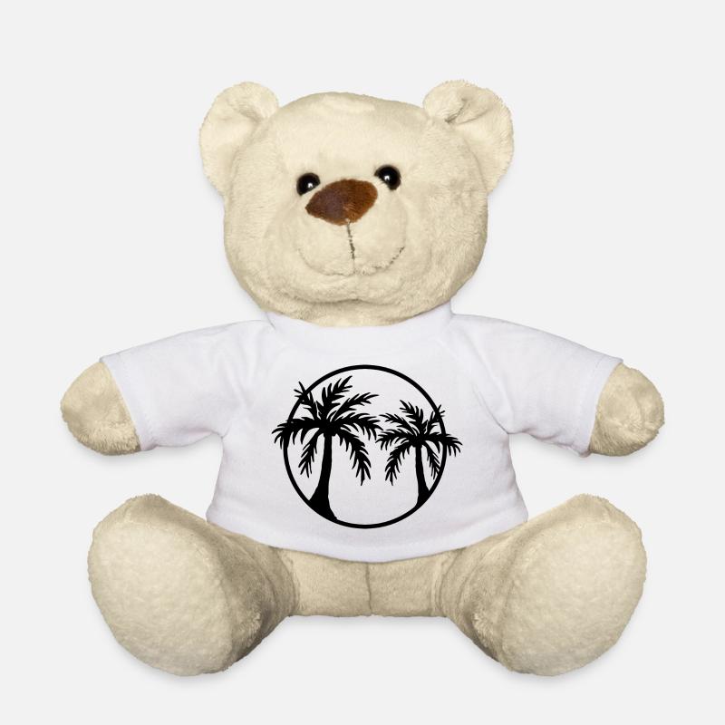 Palmen - Teddy - Weiß