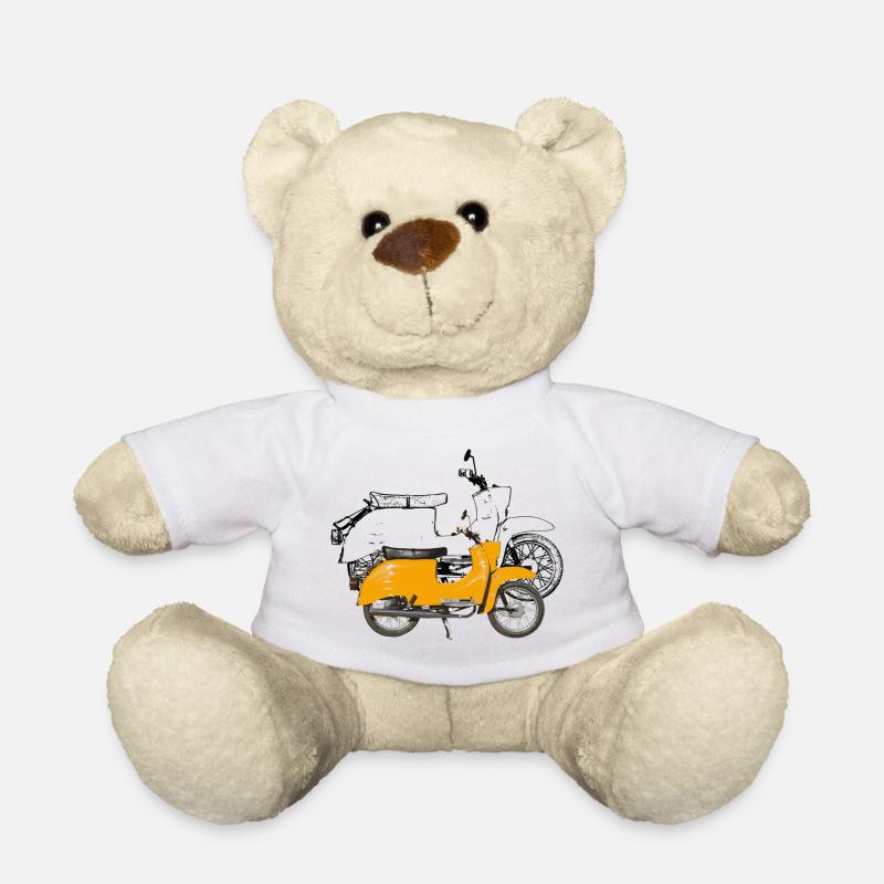 doppelte Schwalbe Saharabraun - Teddy - Weiß