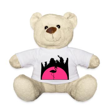 sonnenaufgang urlaub palmen miami ferien sonne som - Teddy - Weiß - Vorne