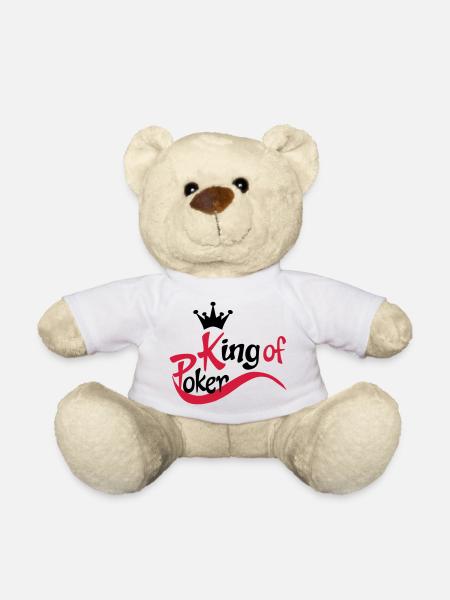 poker - Nounours - blanc