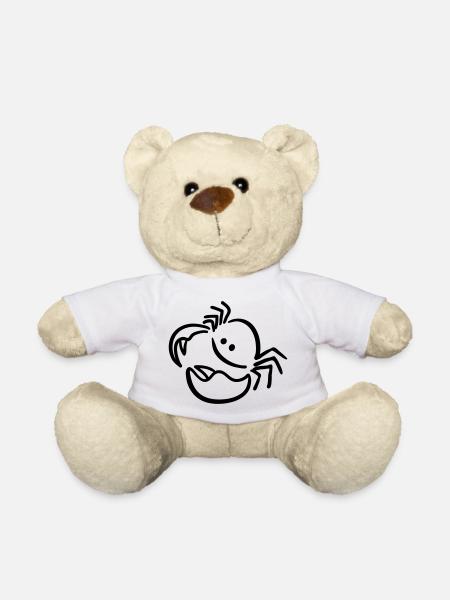 krebs - Teddy - Weiß