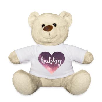 Hubby Galaxy Heart - Nounours - blanc - Devant