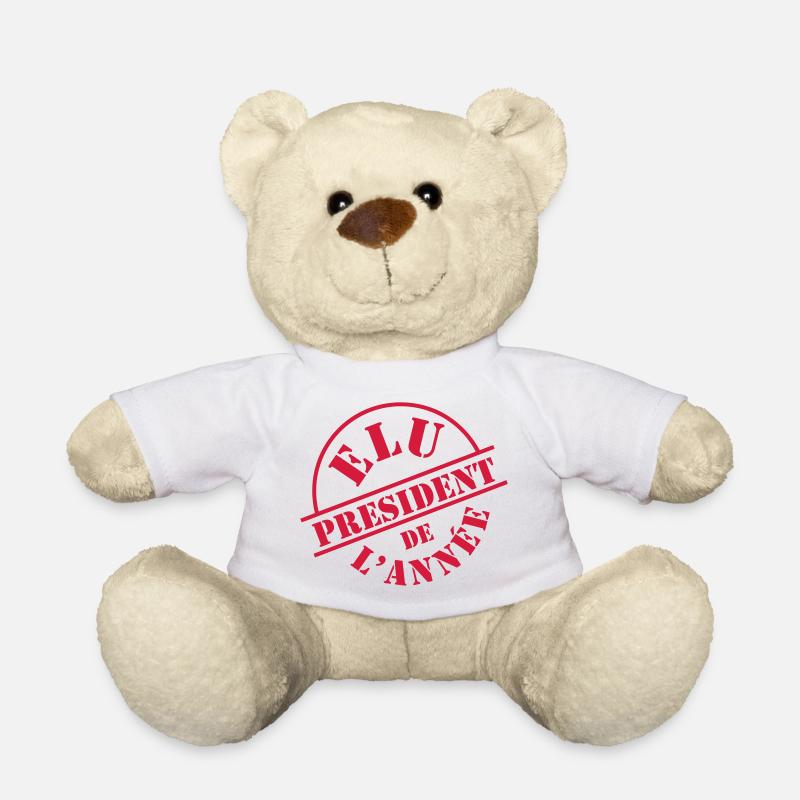 Président de l'année - Nounours - blanc