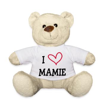 I Love GrandMa - Teddy - Weiß - Vorne