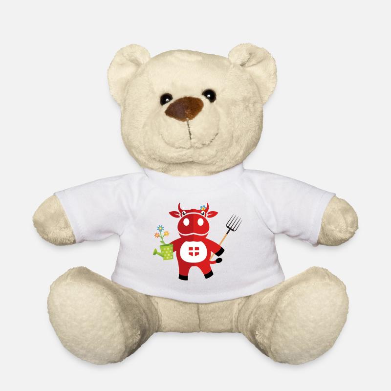 Yaute au printemps - Nounours - blanc