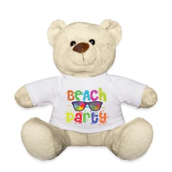 Beach Party - Nounours - blanc - Devant