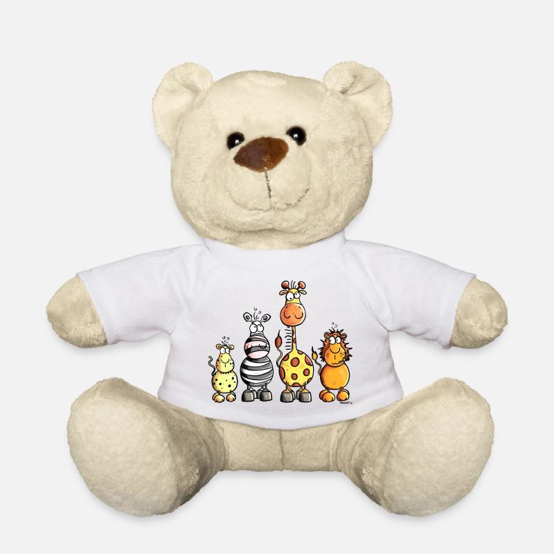 Das Afrika Team - Teddy - Weiß