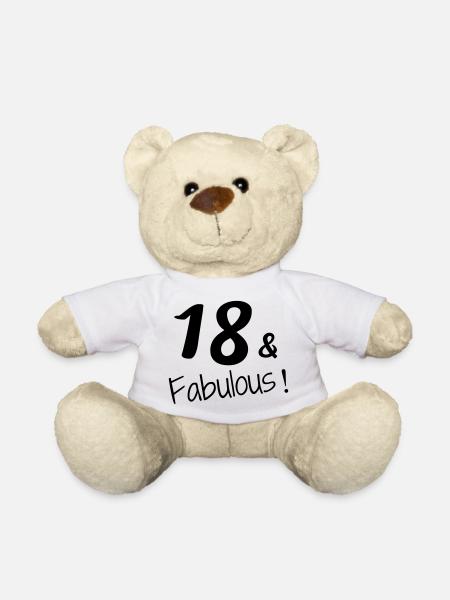 18 / Birthday / Sport / Geburtstag / achtzehn - Teddy - Weiß