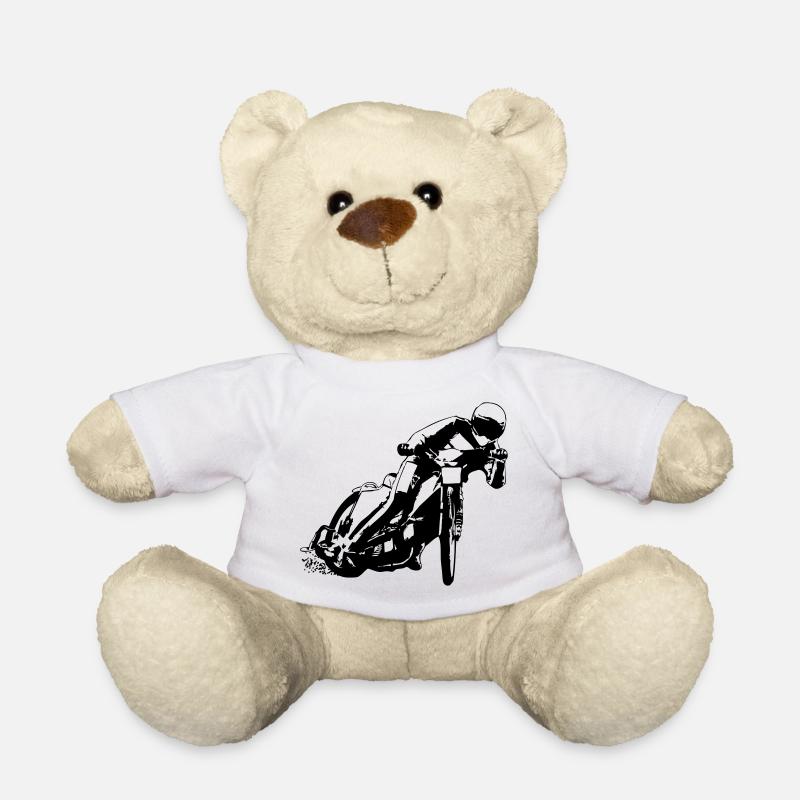 Speedway Racer - Teddy - Weiß