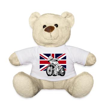 Speedway - Union Jack - Teddy - Weiß - Vorne