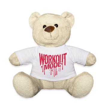 mode d'entraînement graffiti chute gym spray bête - Nounours - blanc - Devant